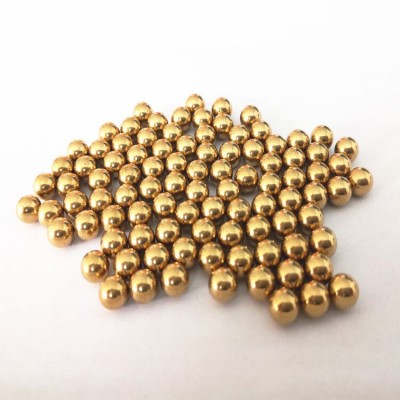 Wholesale copper plated bearing steel balls 4.5mm 6.5mm